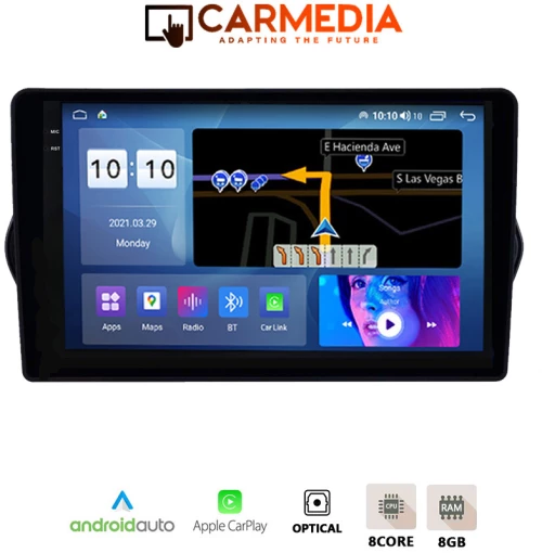 CARMEDIA CM8095-13 PLUS TABLET 9.5'' OEM FIAT TIPO 2015-2018