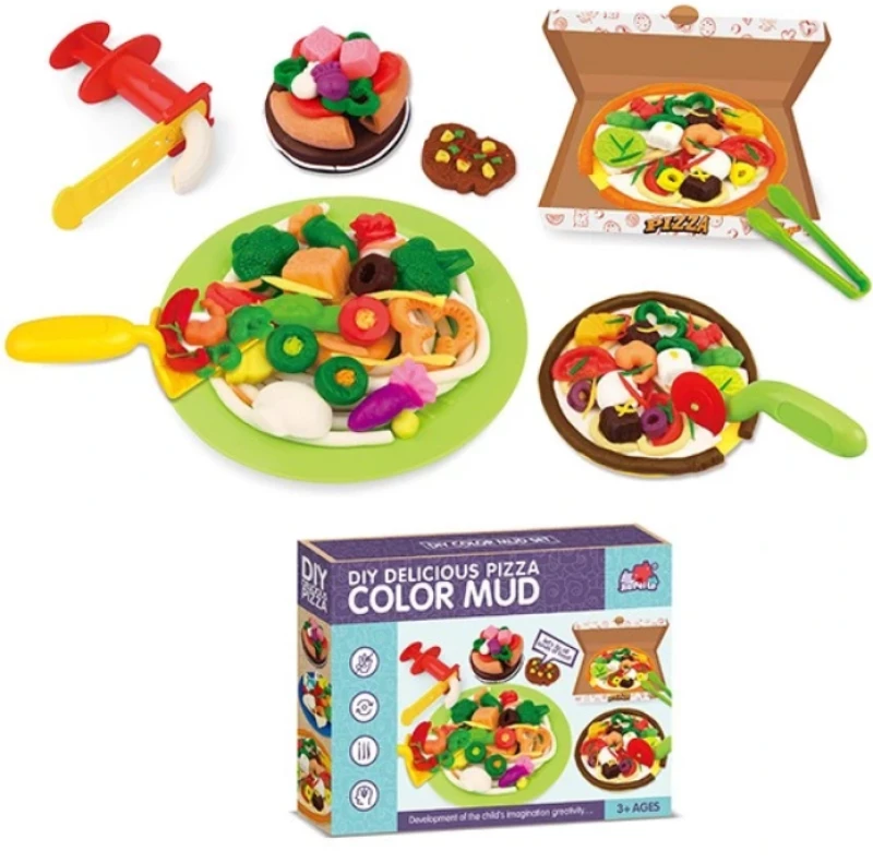 Σετ κατασκευών DIY με πλαστελίνη - Delicious Pizza - 5838-43 - 310402