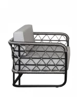 Marine/P-XL CAT A Armchair - Αλουμίνιο - 74x92x64 cm