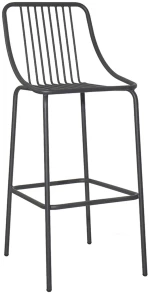 Urania/S Barstool - Μέταλλο - 52x45x110 cm
