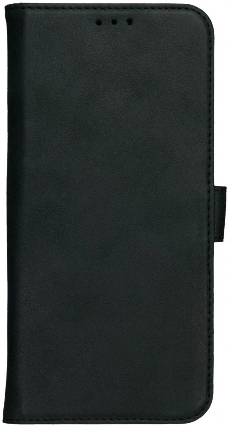 Rosso Deluxe Δερμάτινη Θήκη Πορτοφόλι Apple iPhone 6S / 6 - Black (8719246126369)