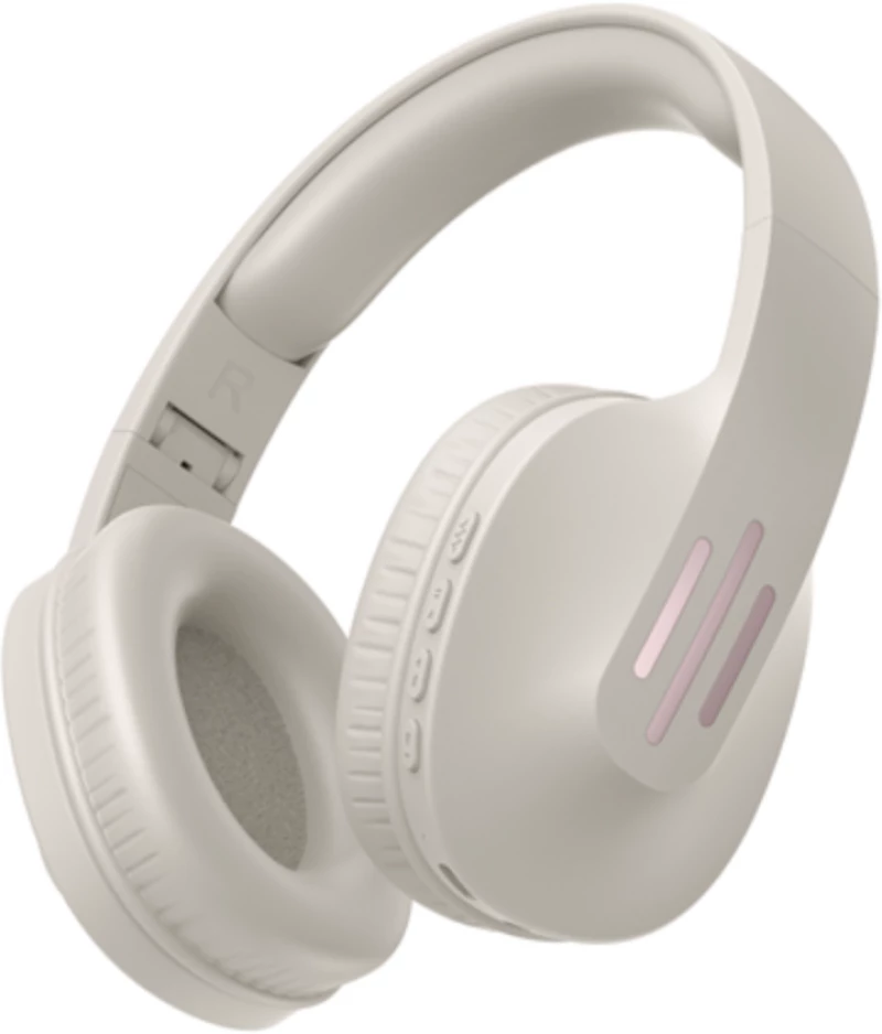Riversong Rhythm L9 Bluetooth Headphones - Ασύρματα Ακουστικά Κεφαλής Bluetooth - Cream (EA278CR)
