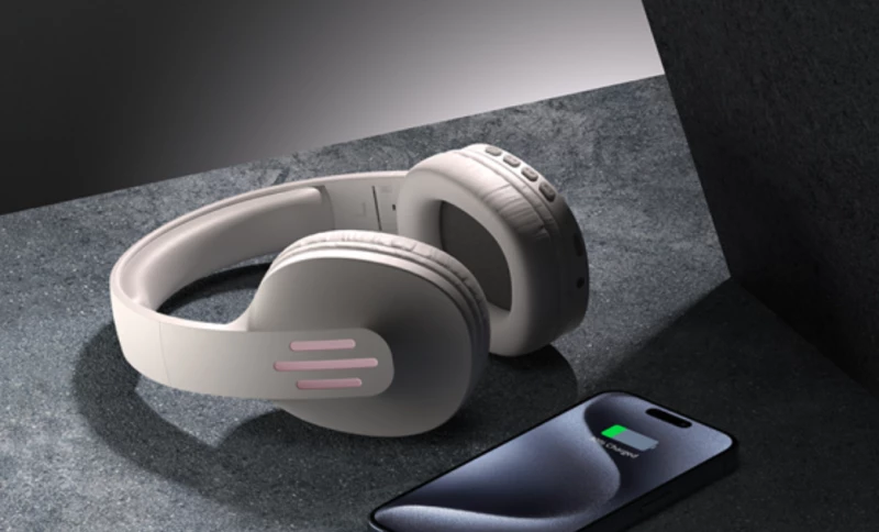 Riversong Rhythm L9 Bluetooth Headphones - Ασύρματα Ακουστικά Κεφαλής Bluetooth - Cream (EA278CR)