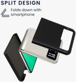 Σκληρή Θήκη - Motorola Razr 40 - KWmobile Two-Part Hardcase - Black (61721.01)