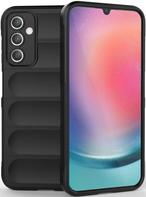 Techsuit Magic Shield - Θήκη Σιλικόνης Samsung Galaxy A25 - Black (5949419110809)