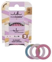 INVISIBOBBLE slim hair spiral radiant beams σπιράλ λαστιχάκι μαλλιών 3τμχ