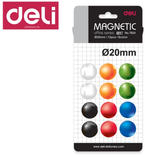 DELI ΣΤΡΟΓΓΥΛΟΙ ΜΑΓΝΗΤΕΣ 20χιλ.  (#231.7824)