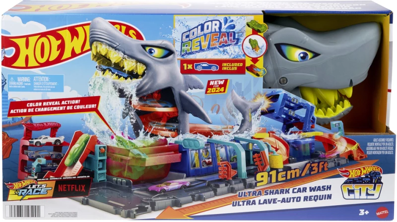 HOT WHEELS CITY ΠΙΣΤΑ ΠΛΥΝΤΗΡΙΟ ΑΥΤΟΚΙΝΗΤΩΝ - ΚΑΡΧΑΡΙΑΣ (#HTN82)