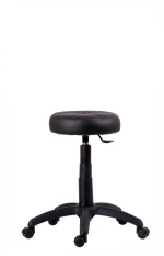 Hocker Office Stool Black - Μέταλλο