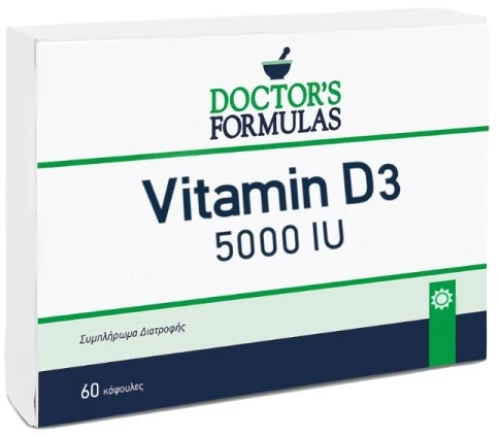 Doctor's Formulas Vitamin D3 5000I x 60CAPS