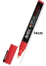 Μαρκαδόρος ARTIX Ακρυλικός 1.5-2.5mm Κόκκινο PP922-06