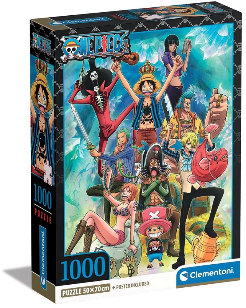 Clementoni Παζλ High Quality Collection One Piece 1000 τμχ - Compact Box