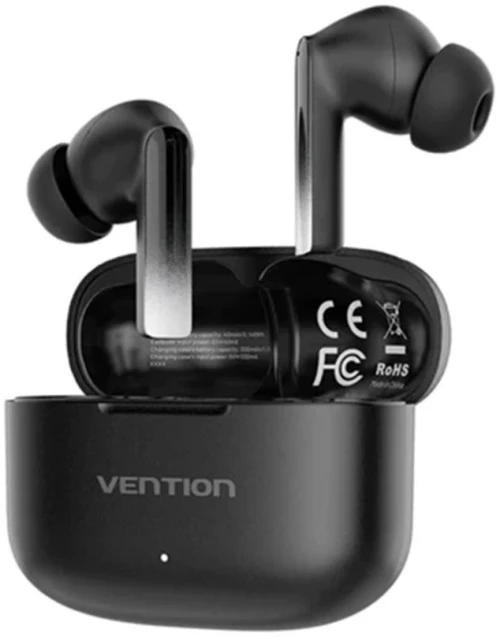 Vention True Wireless enc Bluetooth Earbuds elf e04 Black (Nbib0) (Vennbib0)