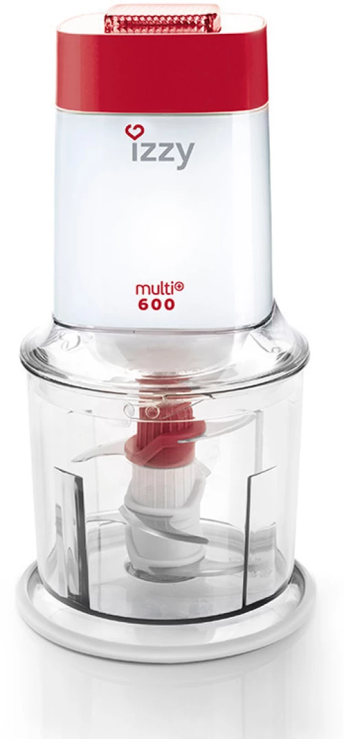 Izzy Multi 600 Red Πολυκόπτης Multi 600W με Δοχείο 600ml - 223930