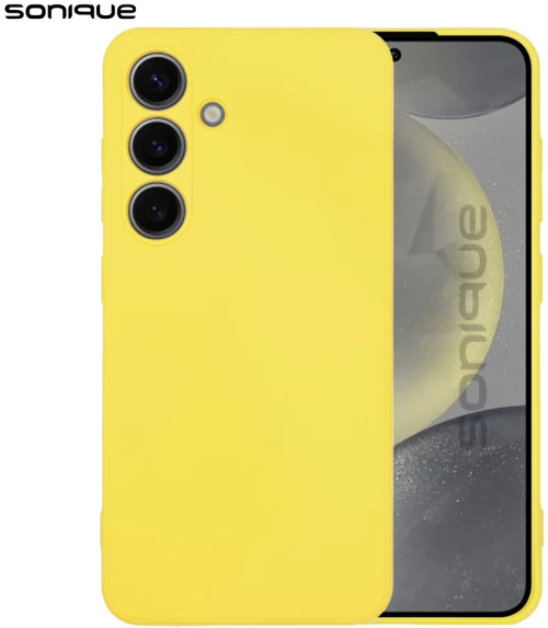 Θήκη Σιλικόνης My Colors Sonique Samsung Galaxy S24 Κίτρινο
