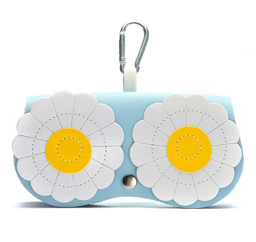 Techsuit - Glasses Case (ETFA3) - Modern Design, 174 x 76mm - Sky Blue