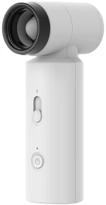 Techsuit - Premium Handheld Fan (FS15) - Multifunctional, Portable, Adjustable, 80000rpm, Rechargeable, 4500mAh - White