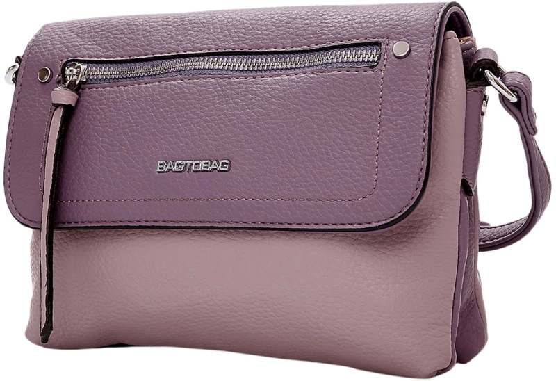 Τσάντα χιαστί  P-6181 - Πορτοκαλί Bag to Bag