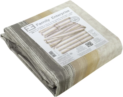 Σεντόνι μονό χωρίς λάστιχο Βαμβακερό 100% 170x270 εμπριμέ 007434011Σ15