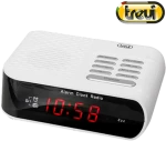 TREVI RC 827 D ΨΗΦΙΑΚΟ ΞΥΠΝΗΤΗΡΙ ΡΑΔΙΟΦΩΝΟ ΑΣΠΡΟ REVI