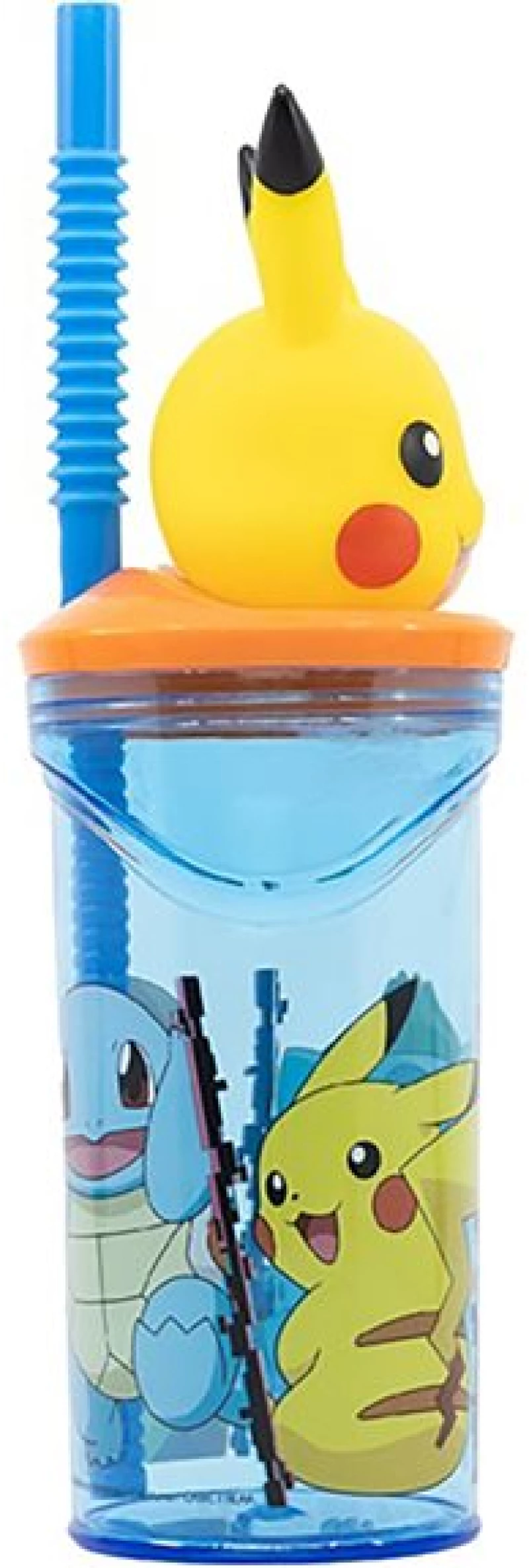 Ποτήρι Με Καλαμάκι 3D Pokemon Distorsion 360ml - 530-08066