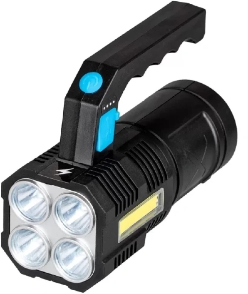 LED Dimmable επαναφορτιζόμενος φακός LED/5V IPX4 250 lm 4 h 1200 mAh