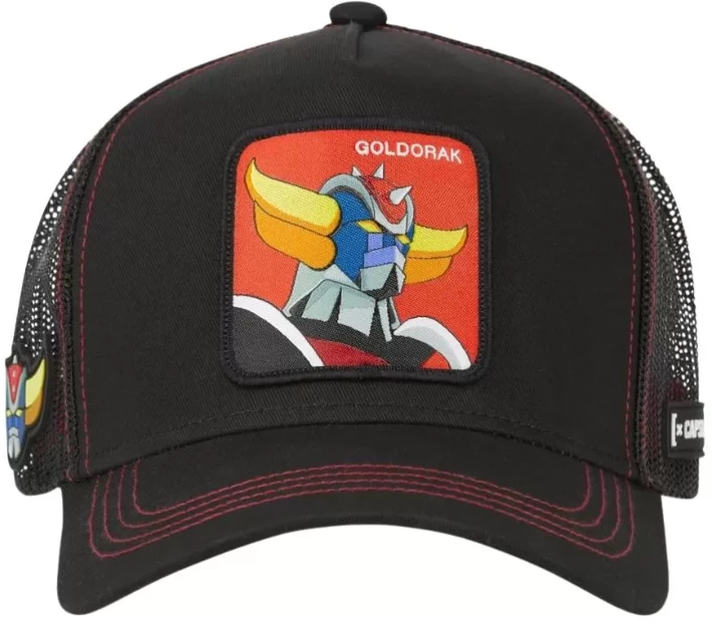 CAPSLAB ΚΑΠΕΛΟ JOCKEY GOLDORAK CLASSIC CL/GOL1/1/GOL2 - Μαύρο