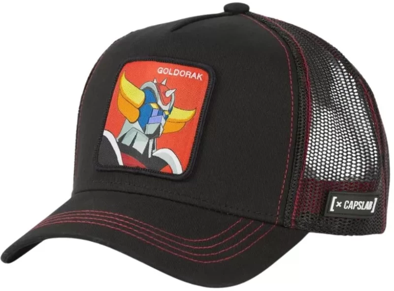 CAPSLAB ΚΑΠΕΛΟ JOCKEY GOLDORAK CLASSIC CL/GOL1/1/GOL2 - Μαύρο