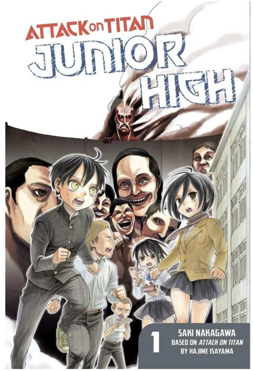 ATTACK ON TITAN JUNIOR HIGH GN VOL 01 PB