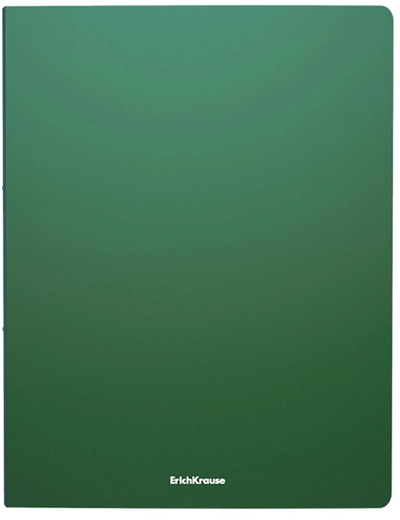 Ντοσιέ Σουπλ ErichKrause Α4 με 20 Ζελατίνες Matt Classic Green 59186