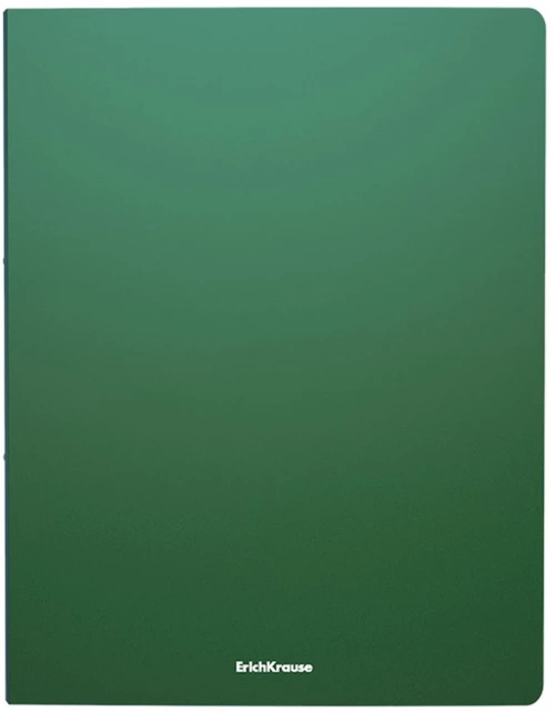 Ντοσιέ Σουπλ ErichKrause Α4 με 20 Ζελατίνες Matt Classic Green 59186