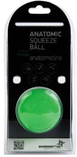 Anatomic LineSqueeze Ball Medium Μπαλάκι Ασκήσεως Χειρός Μέτριο Χρώμα: Πράσινο 1 Τεμάχιο