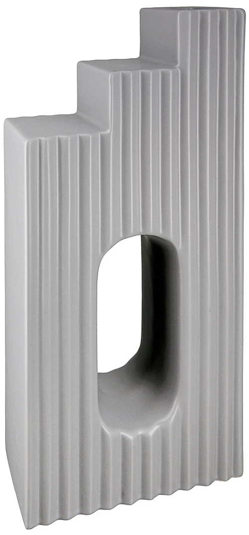 Βάζο ArteLibre Γκρι Κεραμικό 14.5x8x36cm