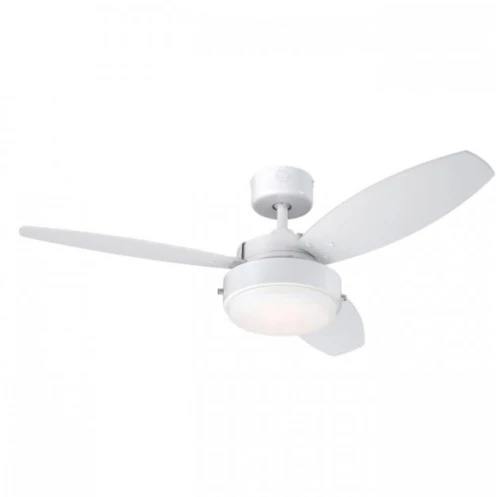 Ανεμιστήρας Οροφής LED 47W Λευκό-Ασημί Alloy 7305840 Westinghouse 7305840 Λευκό/Ασημί