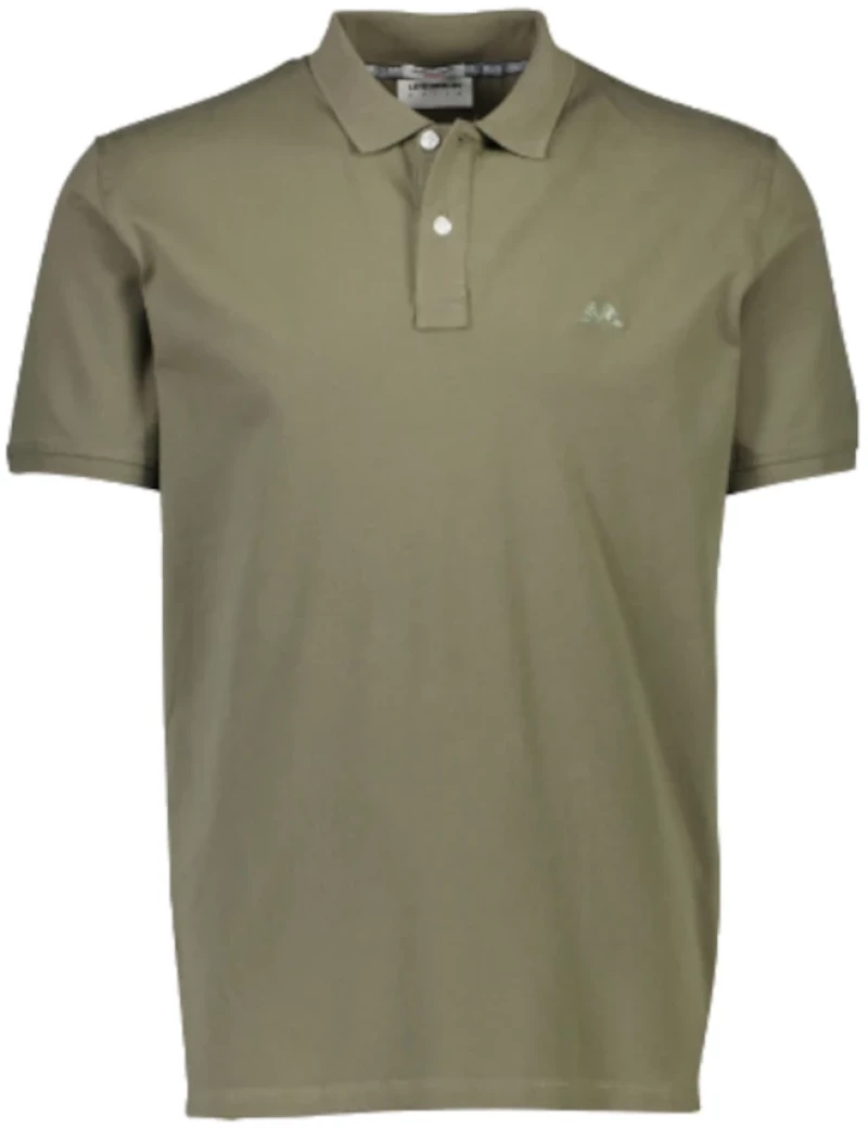 Lindbergh Men Polo Stretch Army