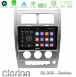 Clarion GL300 Series 4Core Android11 2+32GB Jeep Cherokee (KK) 2008-2012 Navigation Multimedia Tablet 10" Με Carplay & Android A U-GL3-JP1618
