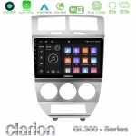 Clarion GL300 Series 4Core Android11 2+32GB Dodge Caliber 2006-2011 Navigation Multimedia Tablet 10" Με Carplay & Android Auto U-GL3-DG0707