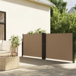 Σκίαστρο Πλαϊνό Συρόμενο Taupe 100 x 600 εκ. μπεζ-γκρι 4004589