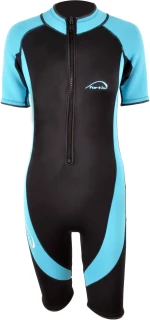fortis ΣΤΟΛΗ ΚΑΤΑΔΥΣΗΣ MONOSHORT  ΠΑΙΔΙΚΗ ΜΑΥΡΟ-ΜΠΛΕ 3mm Νο10 (140-151cm)