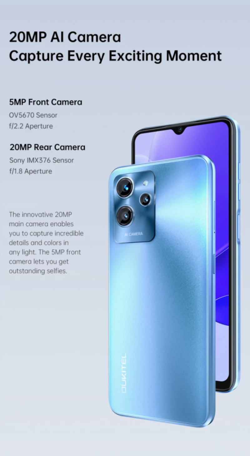 Oukitel C32 (8GB/128GB) Μπλε