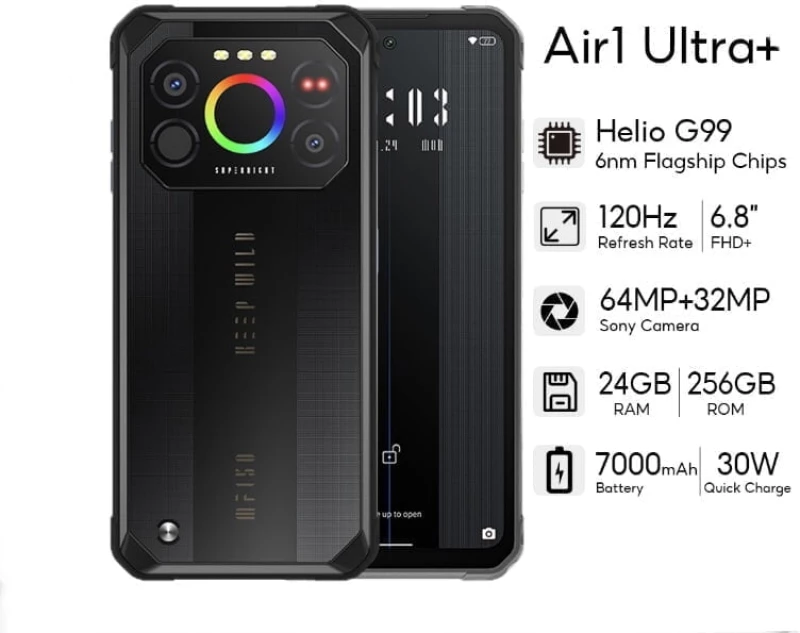 IIIF150 Air1 Ultra+ (12GB/256GB) Μαύρο