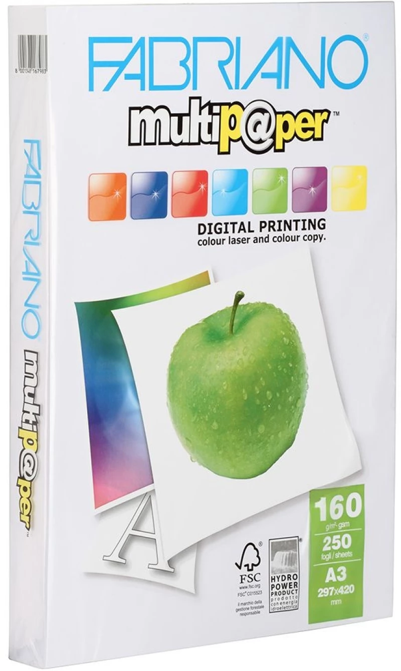 Χαρτί Α3 FABRIANO MULTIPAPER 160gr