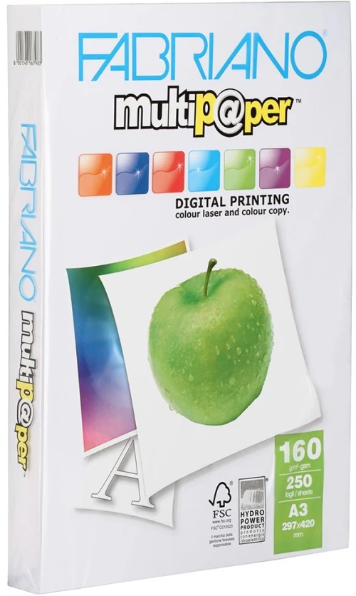 Χαρτί Α3 FABRIANO MULTIPAPER 160gr