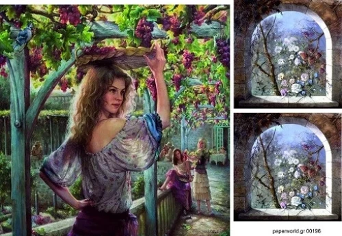 Χαρτί DECOUPAGE A3 PAPERWORLD 0196