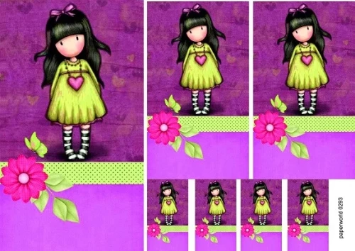 Χαρτί DECOUPAGE A3 PAPERWORLD 0293