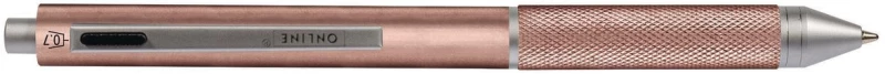 Στυλό ONLINE MULTIFUNCTION 4 in 1, ROSE-GOLD