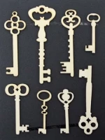 Ξύλινα διακοσμητικά στοιχεία KEYS