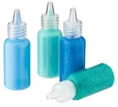 Κόλλα PEARL & GLITTER Blues 4x20ml