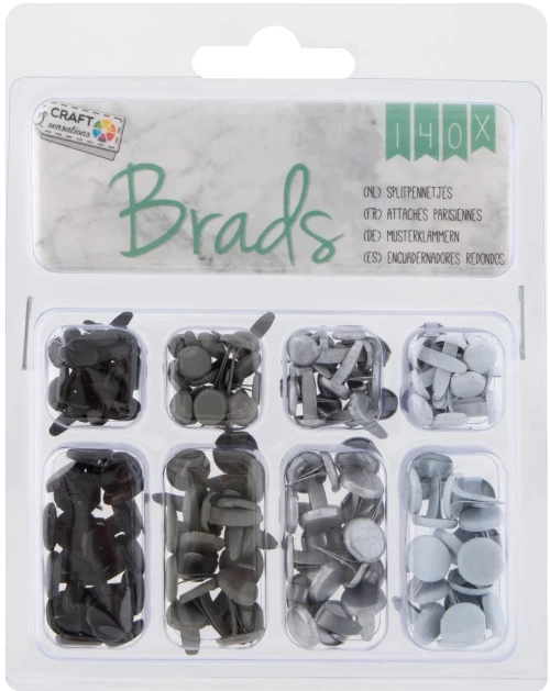 Διπλόκαρφα χειροτεχνίας CRAFT SENSATIONS GREY