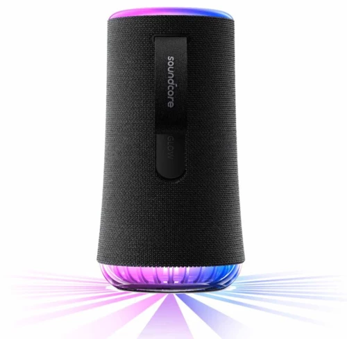 Anker Αδιάβροχο Ηχείο SoundCore Glow 360° Sound 30W IP67 Black